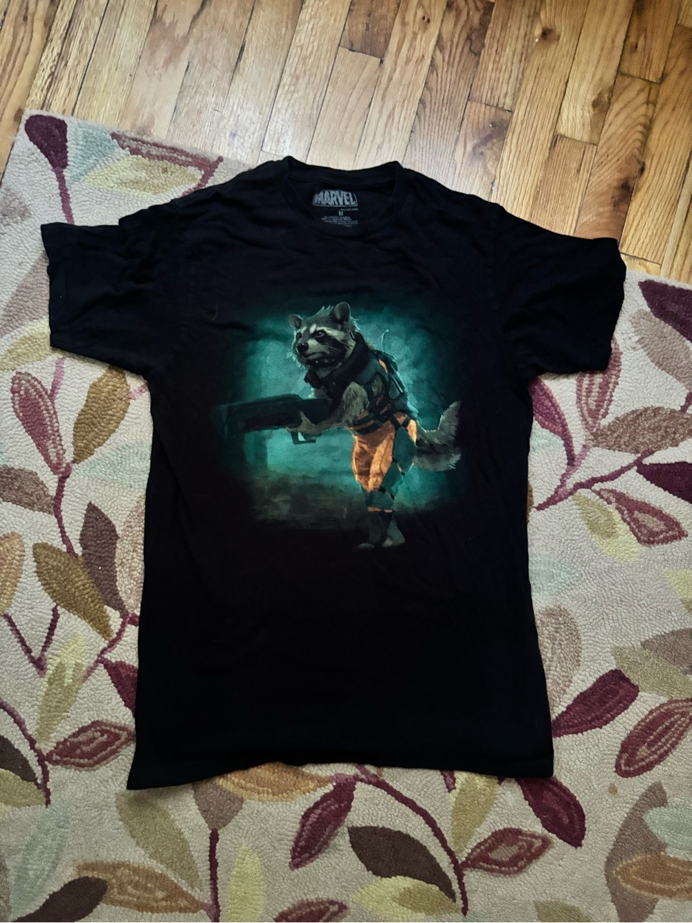 marvel rocket character t shirt